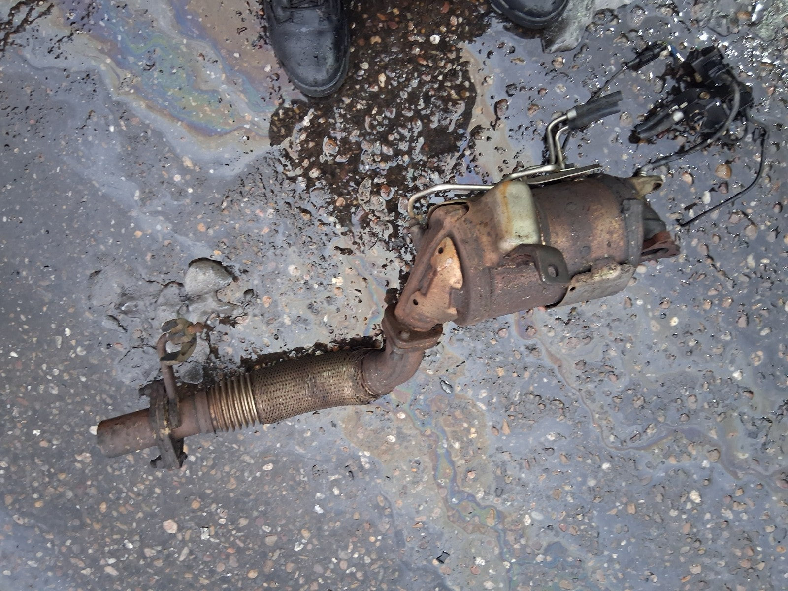 2012 KIA SPORTAGE MK3 1.7 DIESEL DPF CATALYTIC CONVERTER CF2A 760