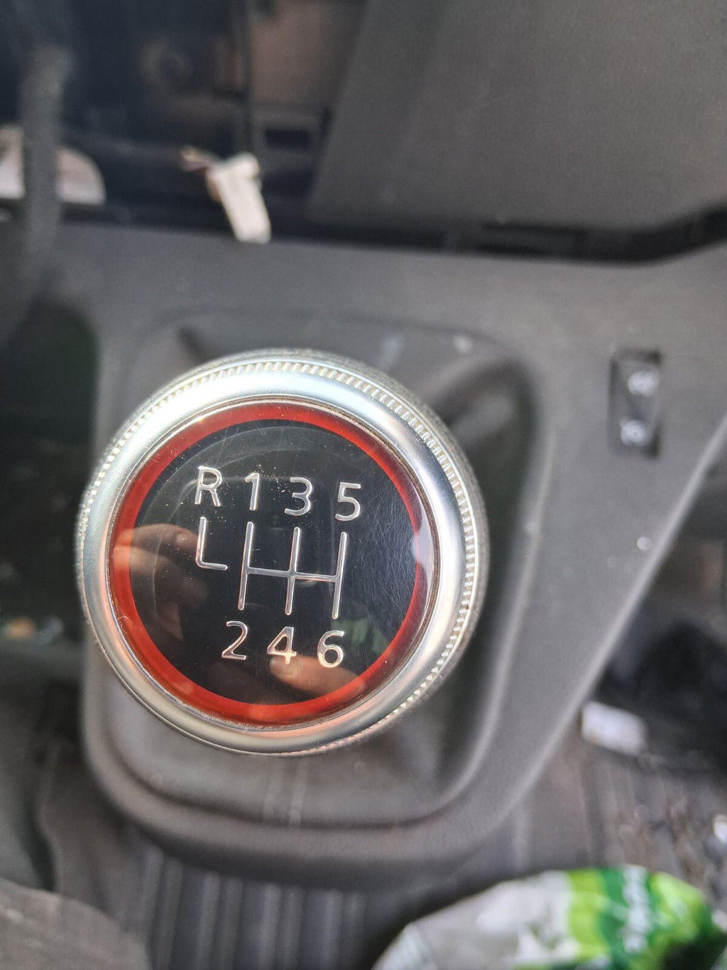 2023 RENAULT MASTER MK3 6 SPEED MANUAL GEAR STICK GEAR SHIFTER GEAR LEVER RED