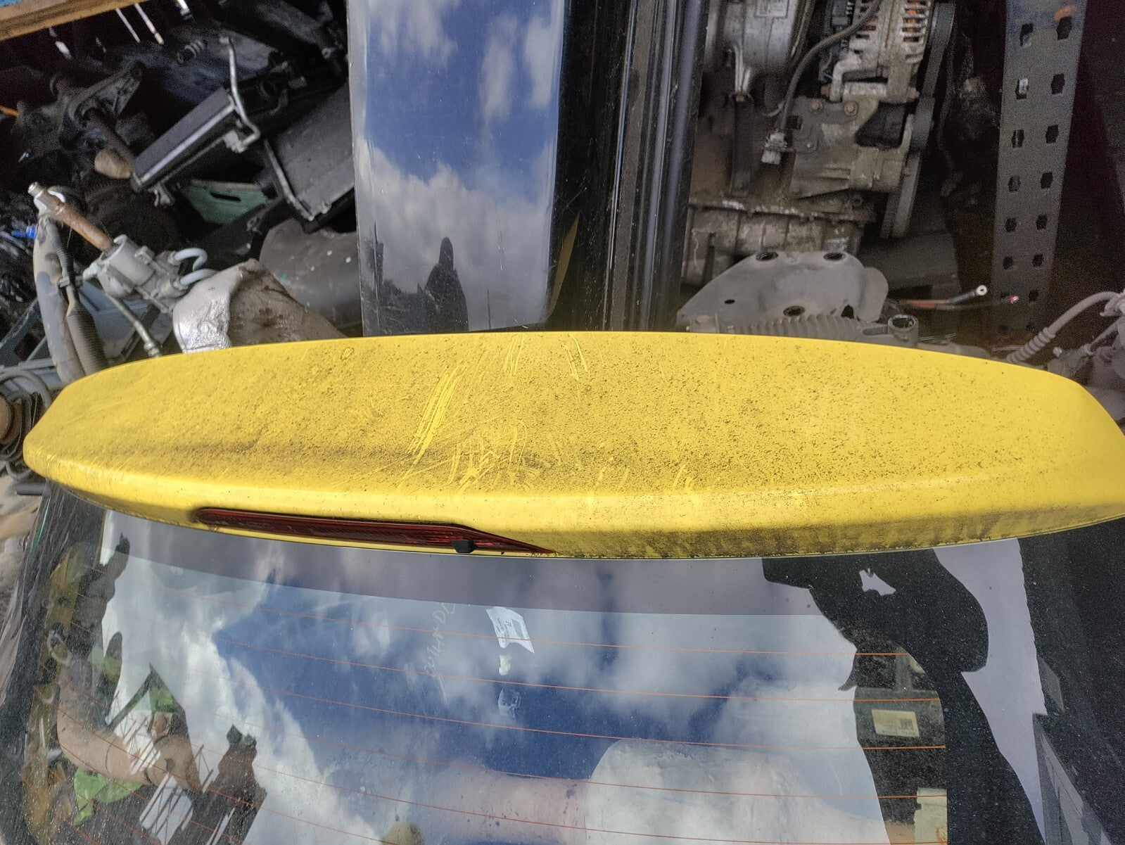 FORD KA+ PLUS 2017 REAR TAILGATE BOOTLID YELLOW