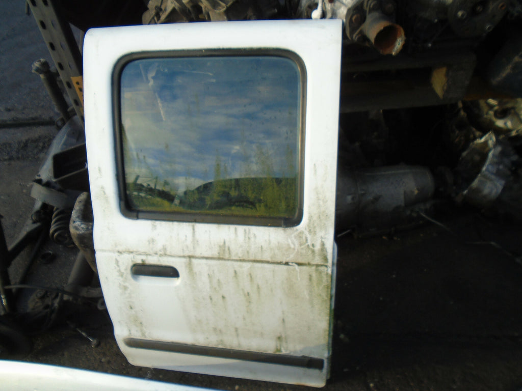 FORD RANGER 2002 OSR DRIVER SIDE REAR COMPLETE DOOR WHITE