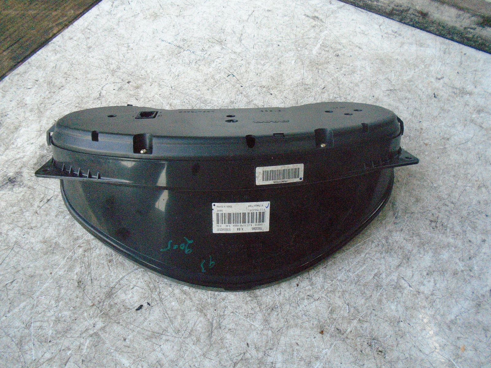 SAAB 93 9-3 2005 1.8 DIESEL SPEEDOMETER INSTRUMENT CLUSTER 12756235
