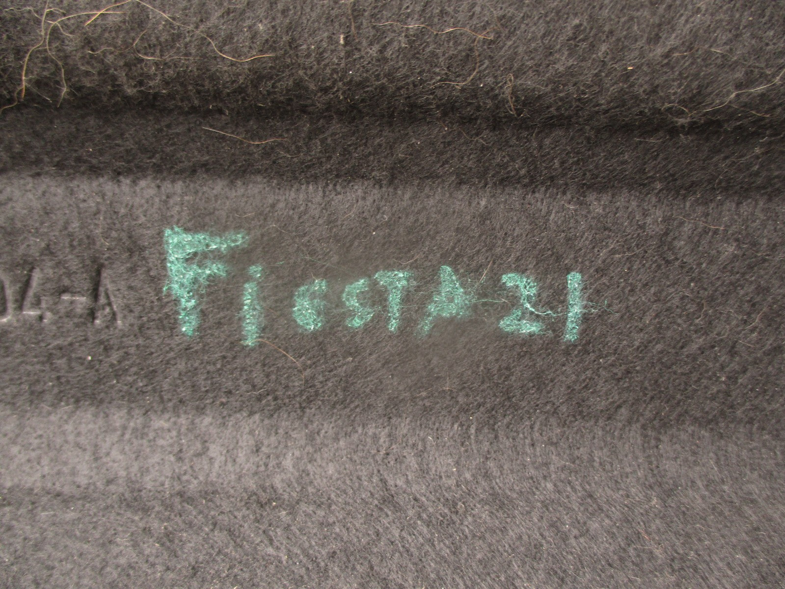 2021 FORD FIESTA MK8 PARCEL SHELF REAR LOAD COVER A46668