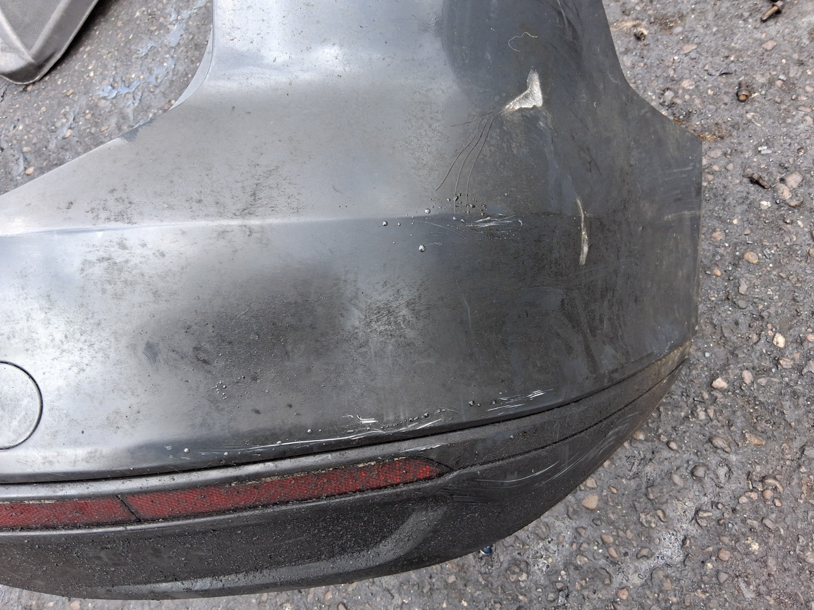 2018 VW VOLKSWAGEN PASSAT B8 ESTATE REAR BUMPER GREY