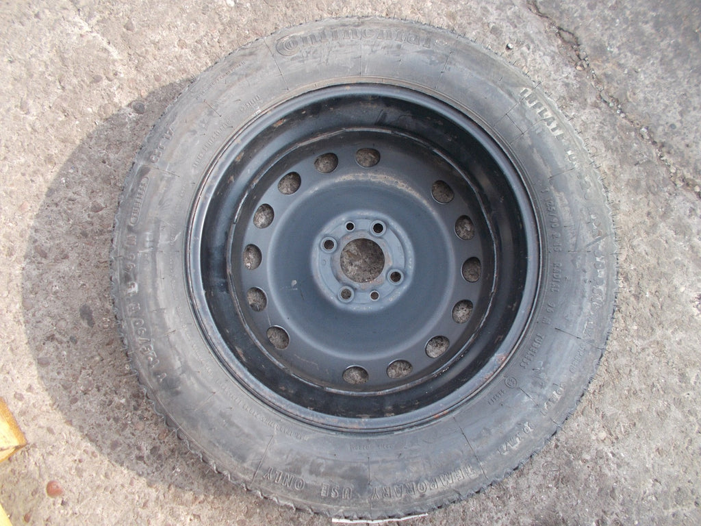 FIAT CONTINENTAL 4 STUD 15 INCH STEEL SPACE SAVER WHEEL 125/90 R15 1010415