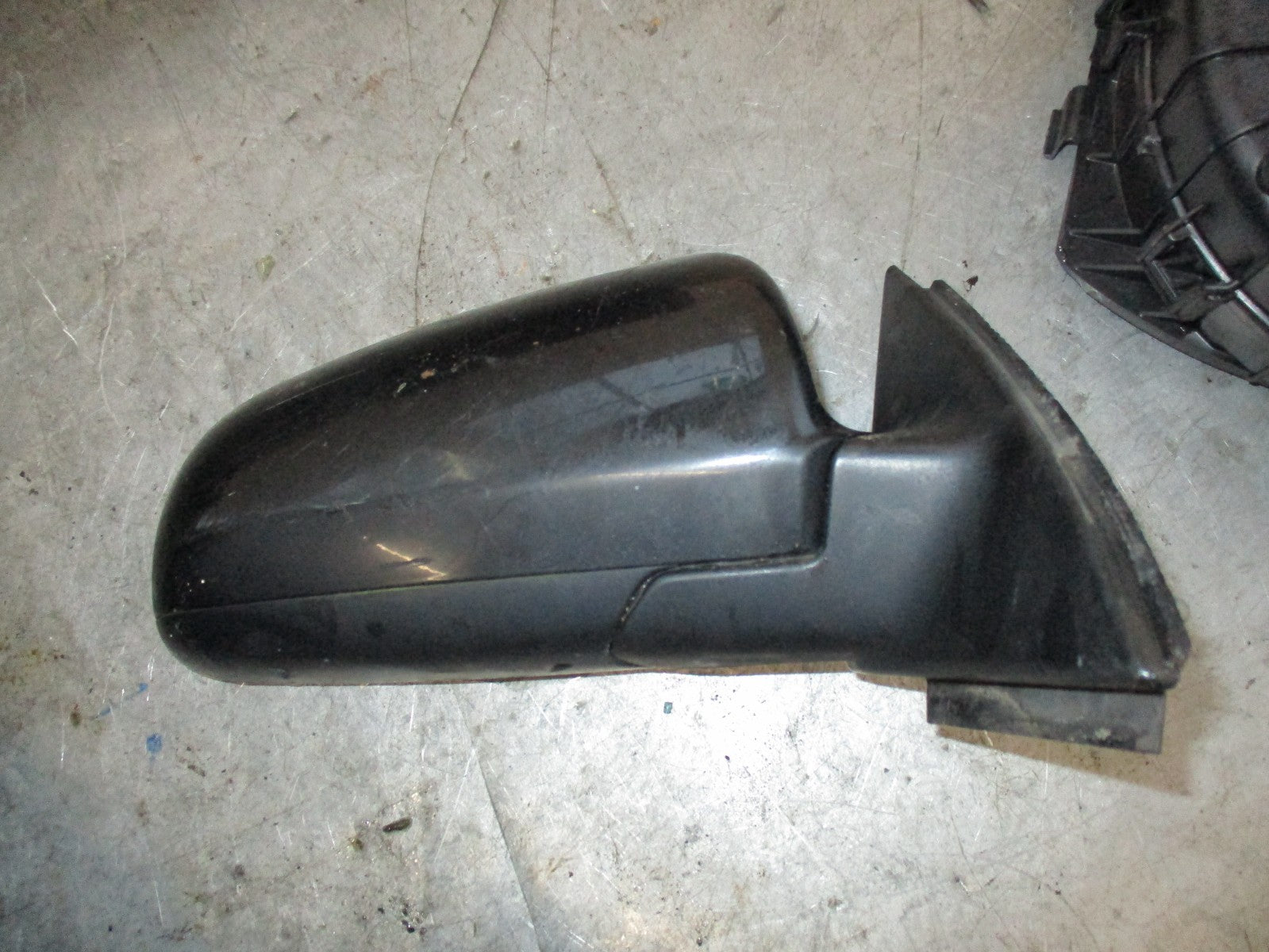 AUDI A4 B6 2003 OS DRIVER SIDE ELECTRIC WING MIRROR BLACK