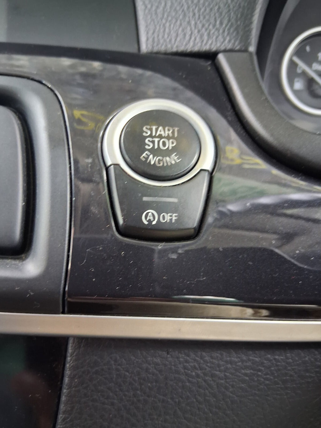 2012 BMW 5 SERIES F10 STOP START IGNITION SWITCH BUTTON