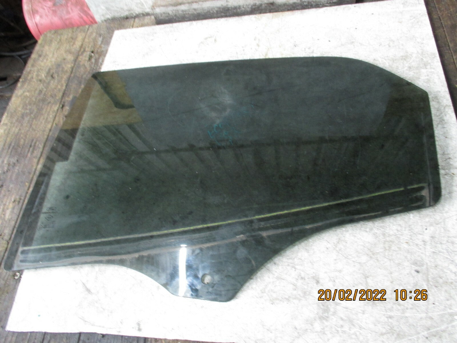 FORD ECOSPORT 2016 MK2 NSR REAR PASSENGER SIDE WINDOW GLASS