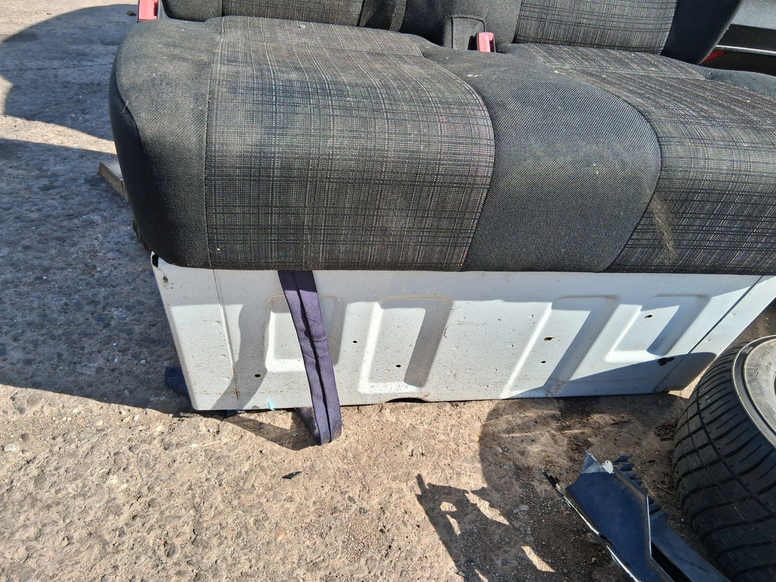 2016 MERCEDES SPRINTER W906 NSF PASSENGER SIDE FRONT SEAT WITH BASE