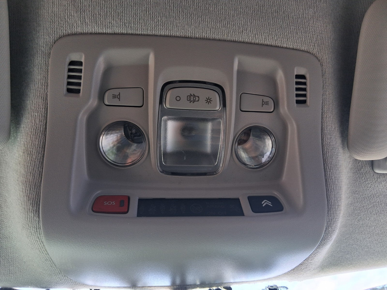 2023 CITROEN C3 MK3 INTERIOR FRONT ROOF READING LIGHT