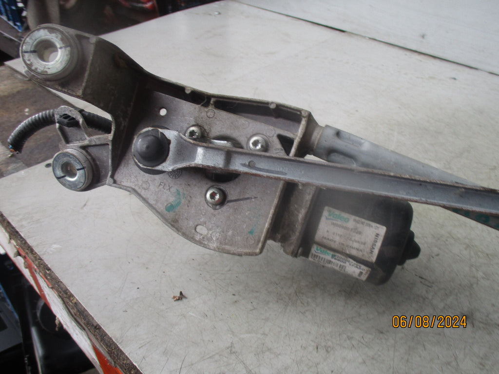 2013 NISSAN CUBE MK1 FRONT WIPER MOTOR & LINKAGE W000007799