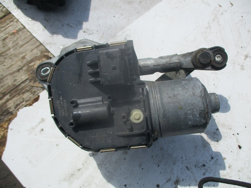PEUGEOT 407 2007 PASSENGER NEAR SIDE FRONT WIPER MOTOR AND LINKAE 96 568 599 80