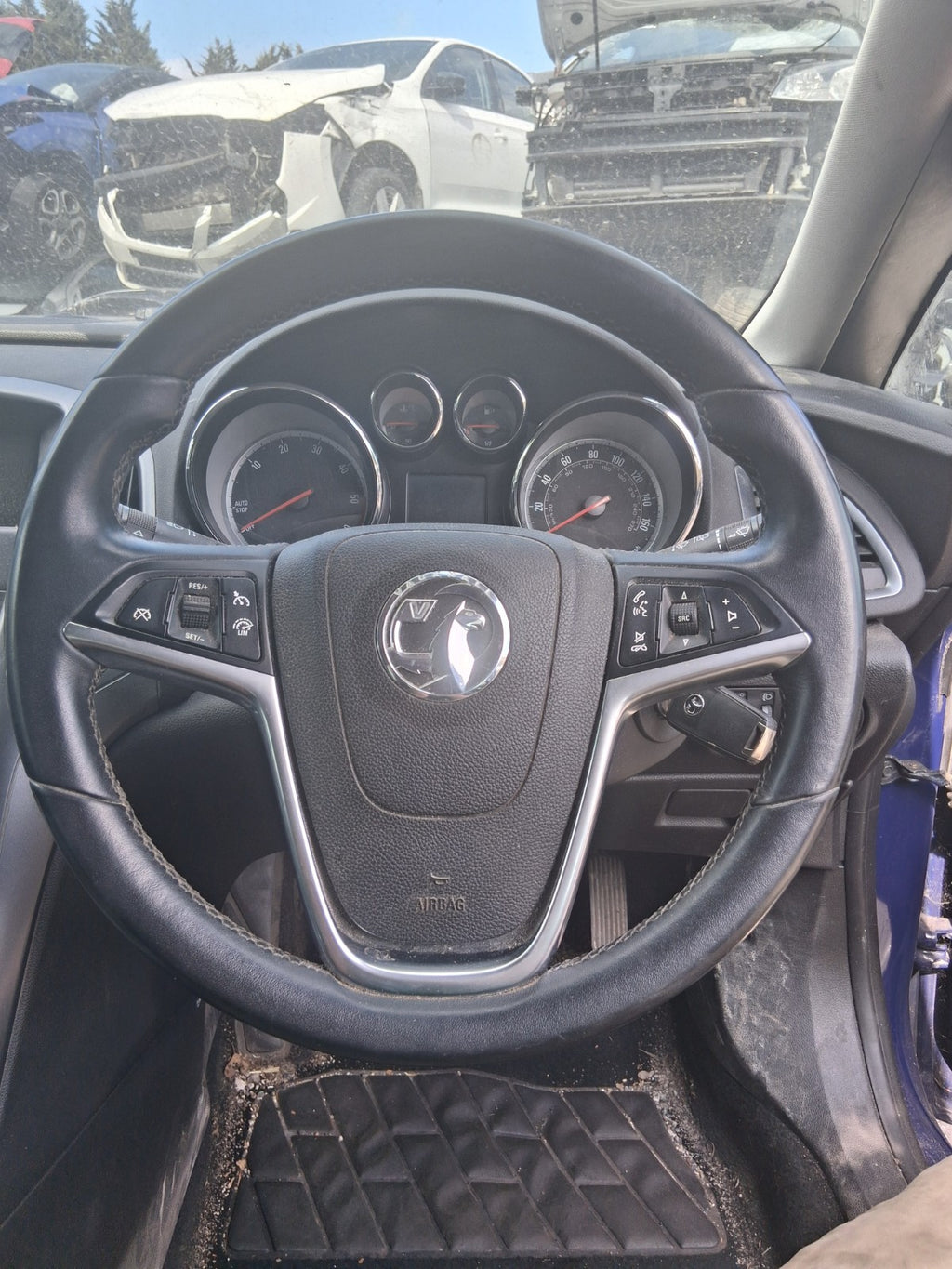 2013 VAUXHALL ASTRA J ESTATE MULTIFUNCTIONAL STEERING WHEEL WITHOUT AIRBAG