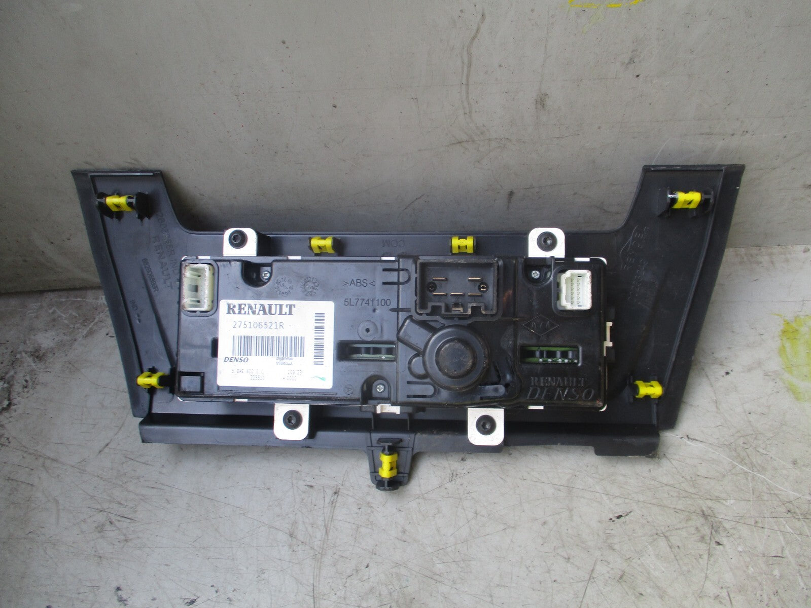 2023 RENAULT MASTER AC HEATER CONTROL PANEL 275106521R