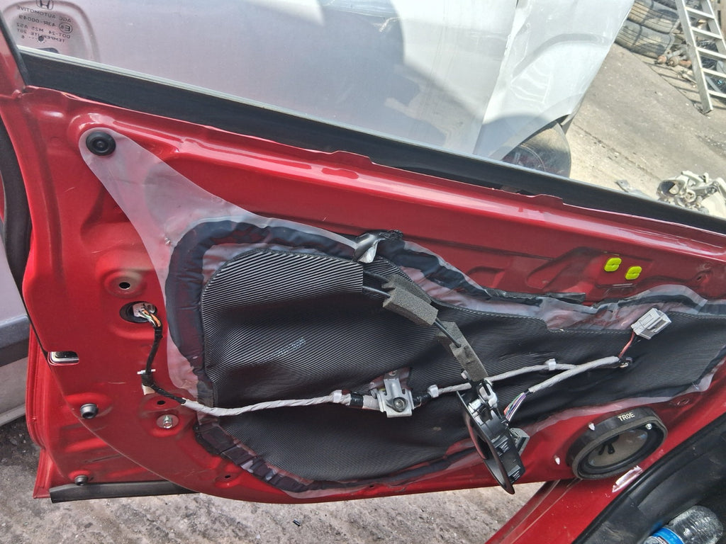 2016 HONDA CIVIC MK9 HATCHBACK NSF PASSENGER FRONT LEFT WINDOW MOTOR REGULATOR