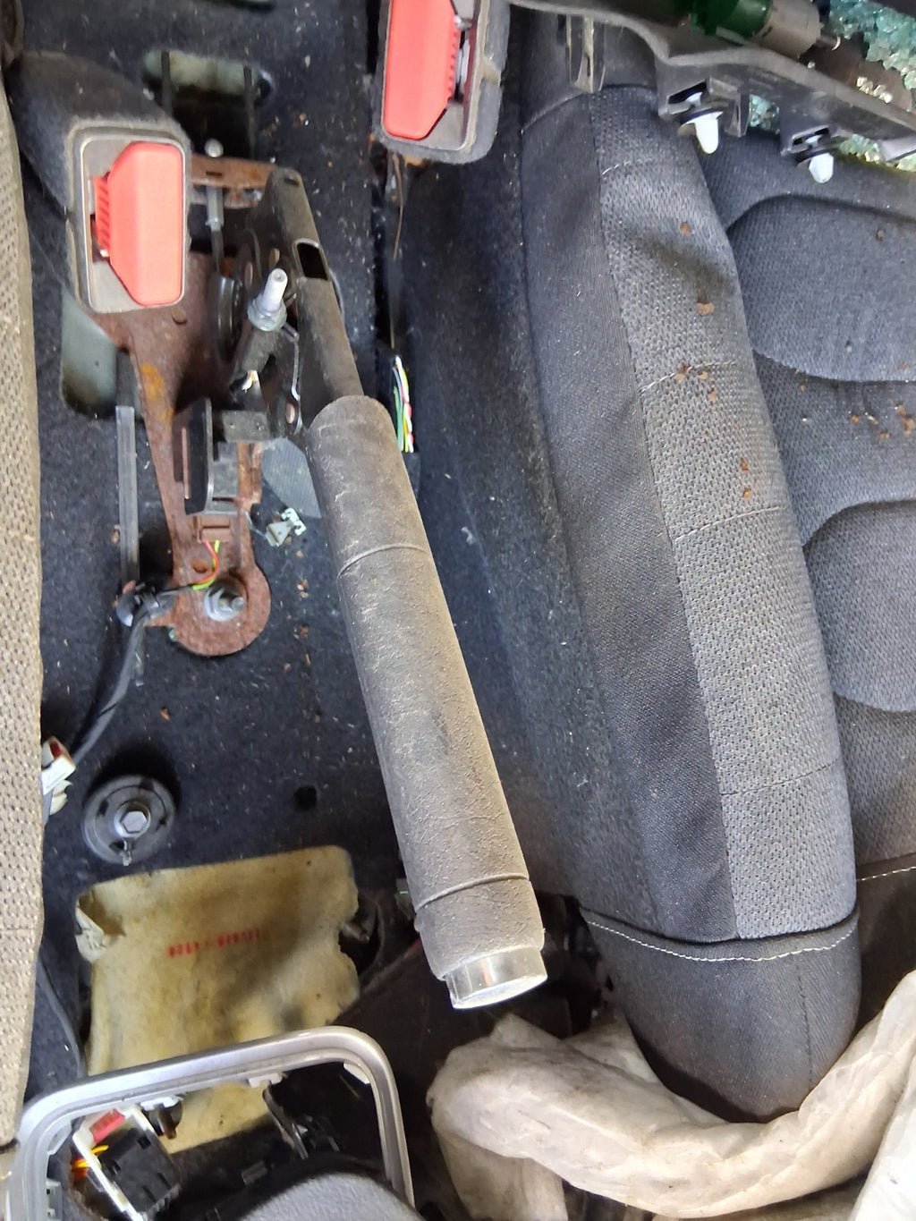 2021 CITROEN C3 MK3 MANUAL HANDBRAKE PARKING BRAKE LEVER MECHANISM