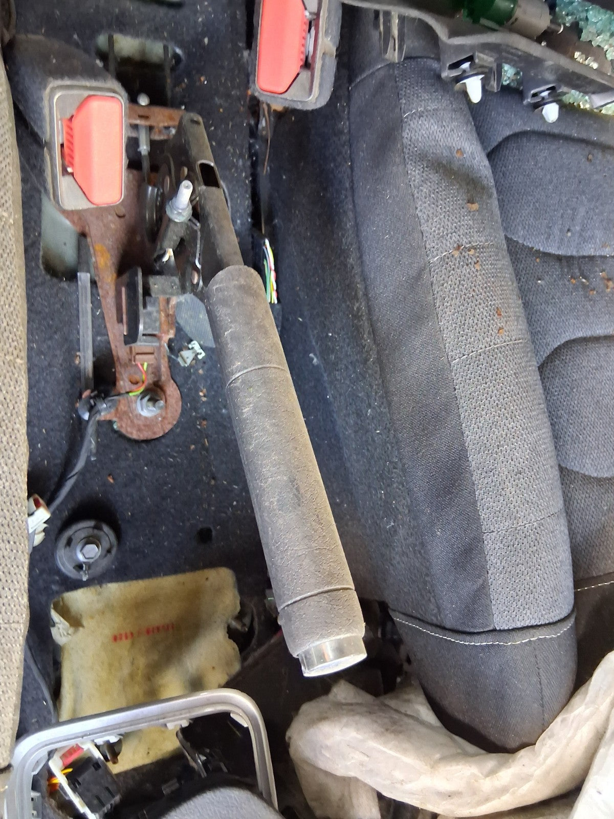 2021 CITROEN C3 MK3 MANUAL HANDBRAKE PARKING BRAKE LEVER MECHANISM