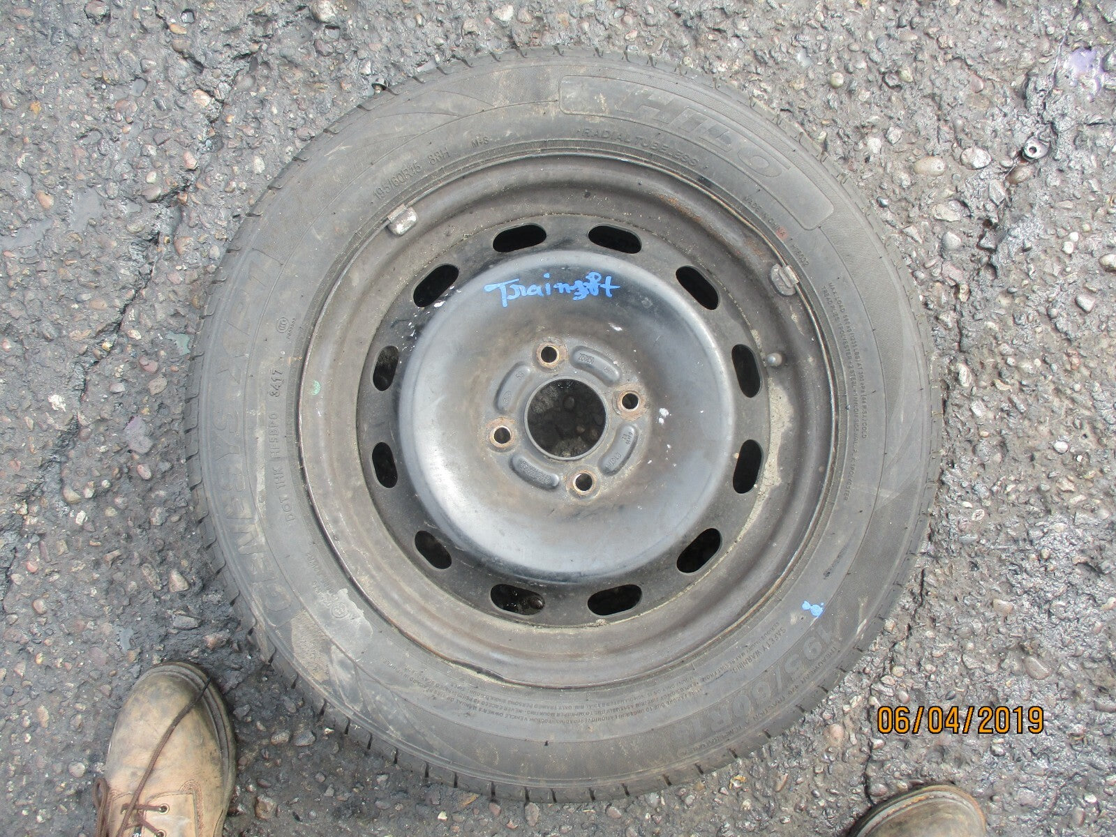 FORD TRANSIT STEEL WHEEL & TYRE HILO 4X108 195/60 R15