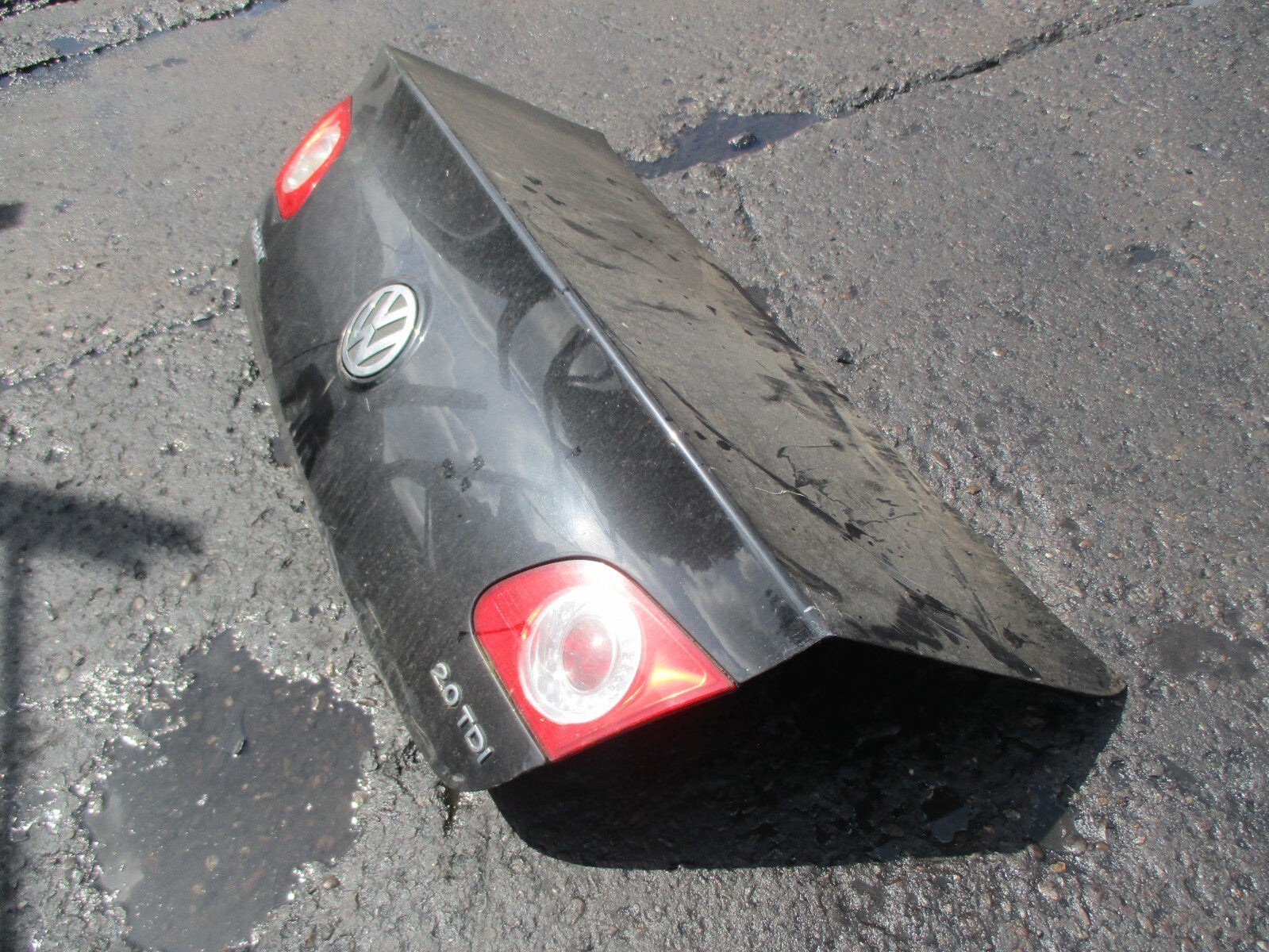 VW PASSAT B6 2007 TAILGATE BOOTLID BLACK
