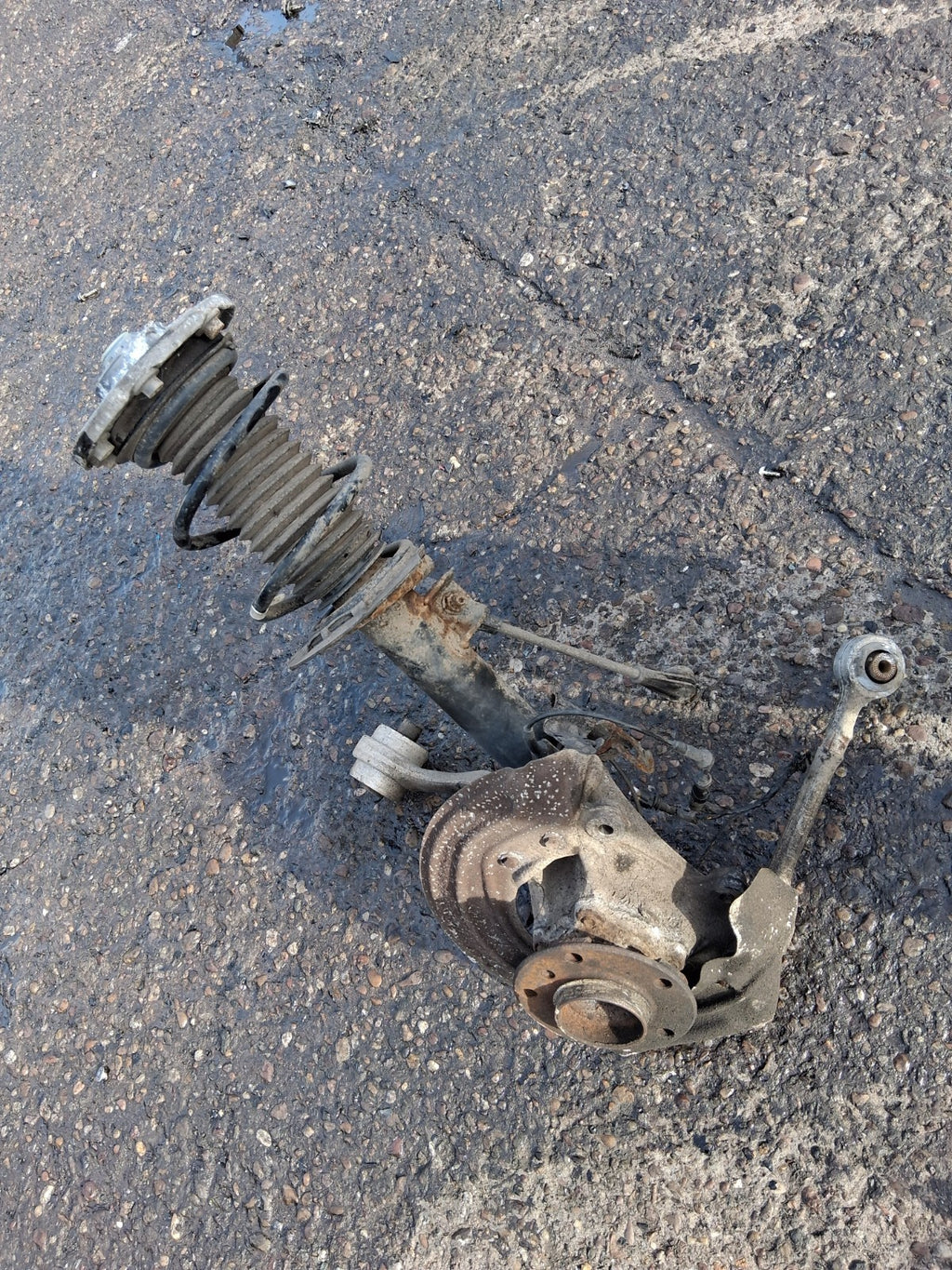 2017 BMW 3 SERIES F30 2.0 DIESEL NSF PASSENGER FRONT LEFT LEG SHOCK 31316873800