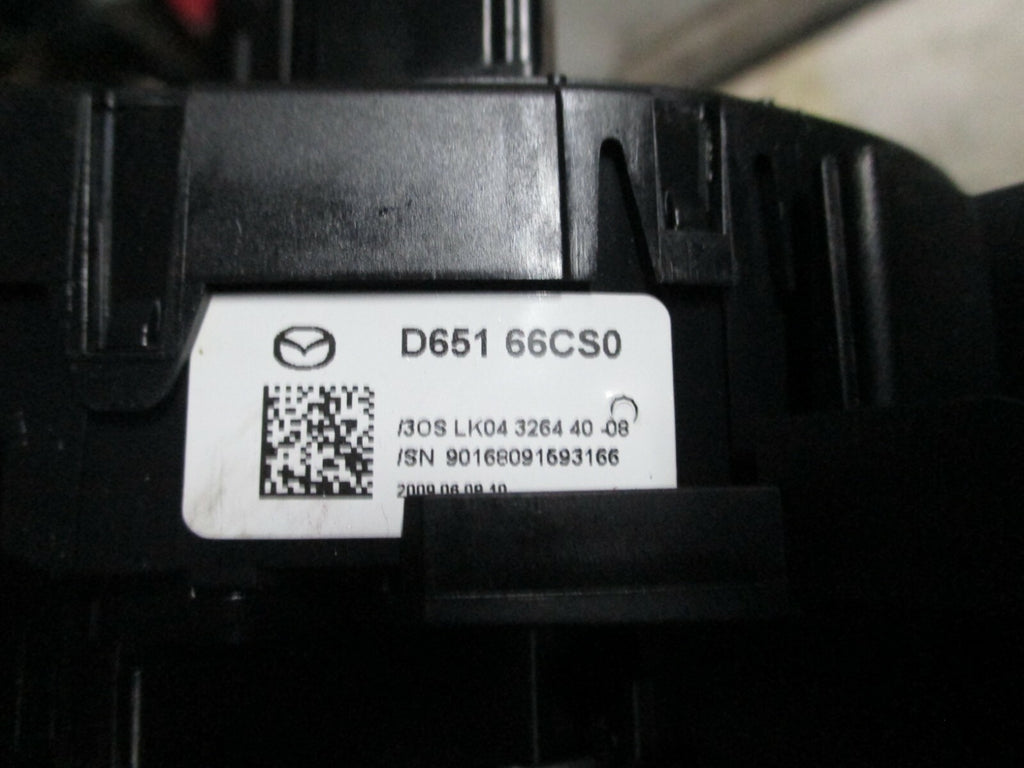 MAZDA 6 2009 MK2 WIPER AND INDICATOR SWITCH STALKS D65166CS0