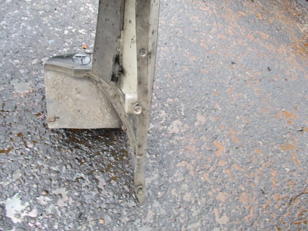 MERCEDES CLK C208 1997 COMPLETE REAR BACK PLASTIC BUMPER SILVER