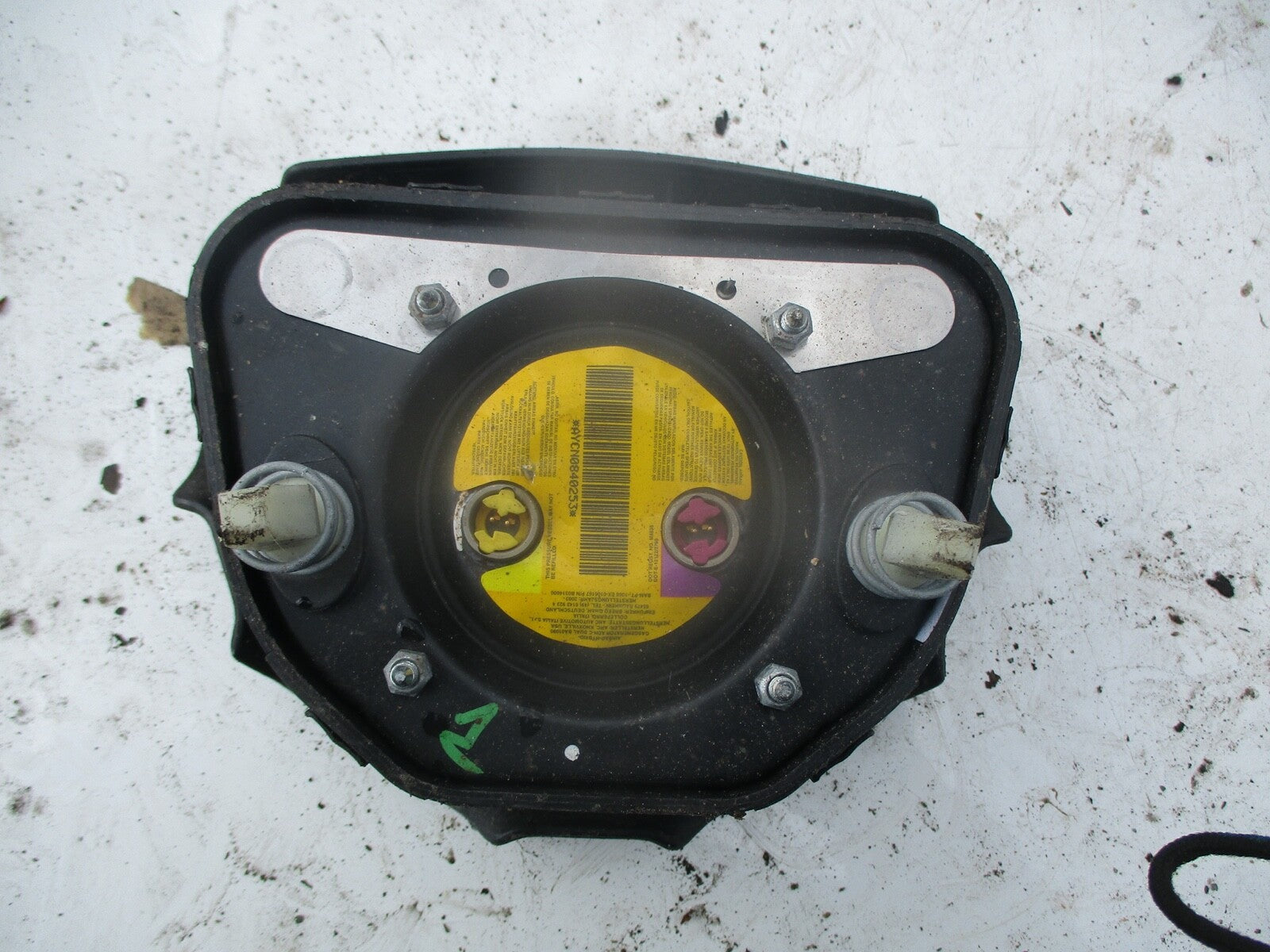VAUXHALL VECTRA C 2003 STEERING WHEEL CENTRE AIRBAG UNIT 13112813