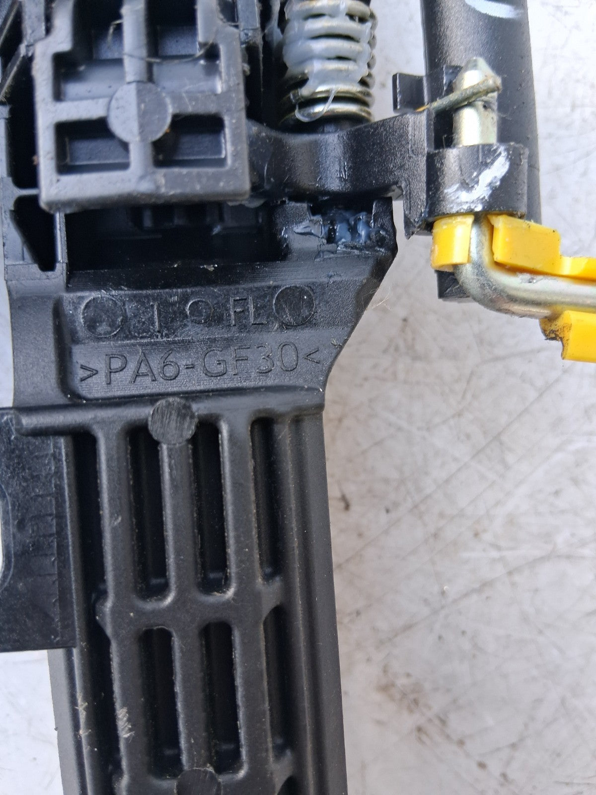 2019 TOYOTA AYGO MK2 NSR NEAR LEFT PASSENGER SIDE REAR EXTERIOR DOORHANDLE