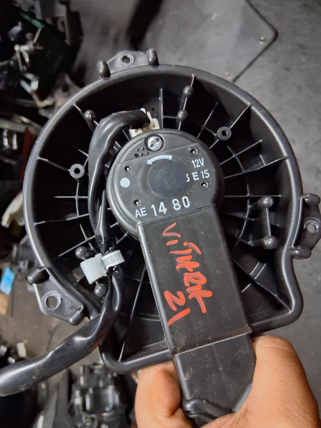 2022 SUZUKI VITARA MK4 HEATING BLOWER FAN MOTOR ASSEMBLY AE1480