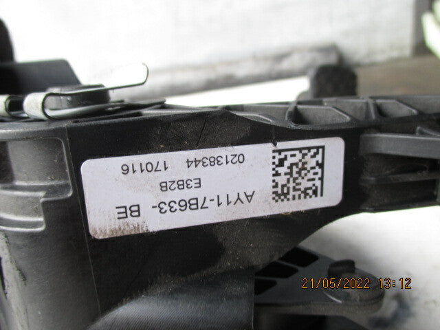 FORD FIESTA 2017 MK7 CLUTCH PEDAL AY117B633BE
