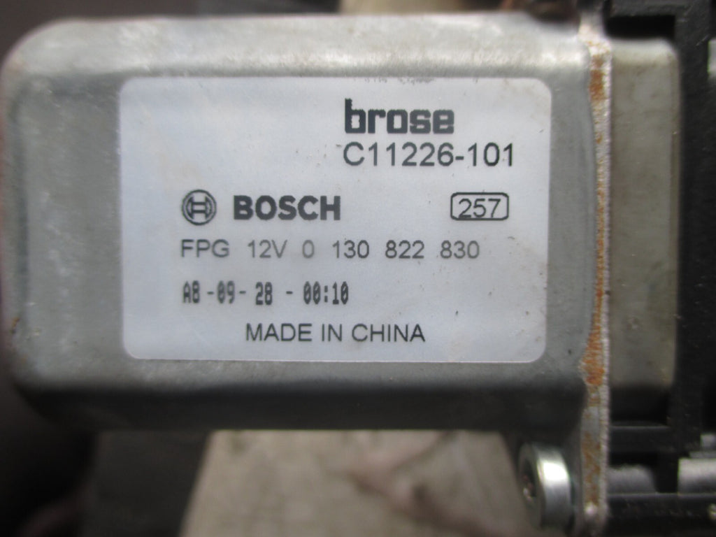 FORD MONDEO 2019 NSF PASSENGER SIDE FRONT WINDOW MOTOR REGULATOR DS73F23201BG