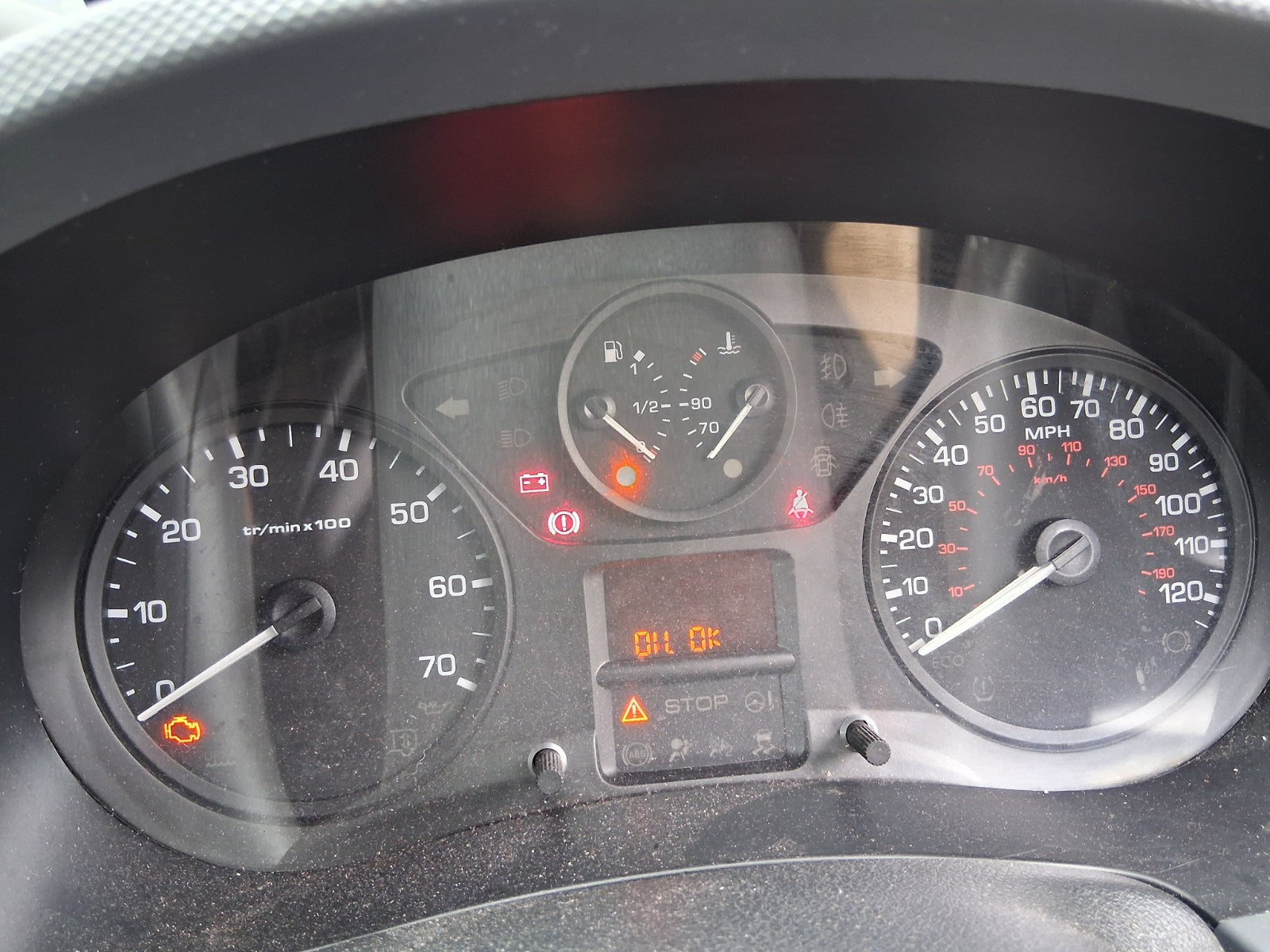 2017 CITROEN BERLINGO MK2 1.5 DIESEL SPEEDO SPEEDOMETER INSTRUMENT CLUSTER