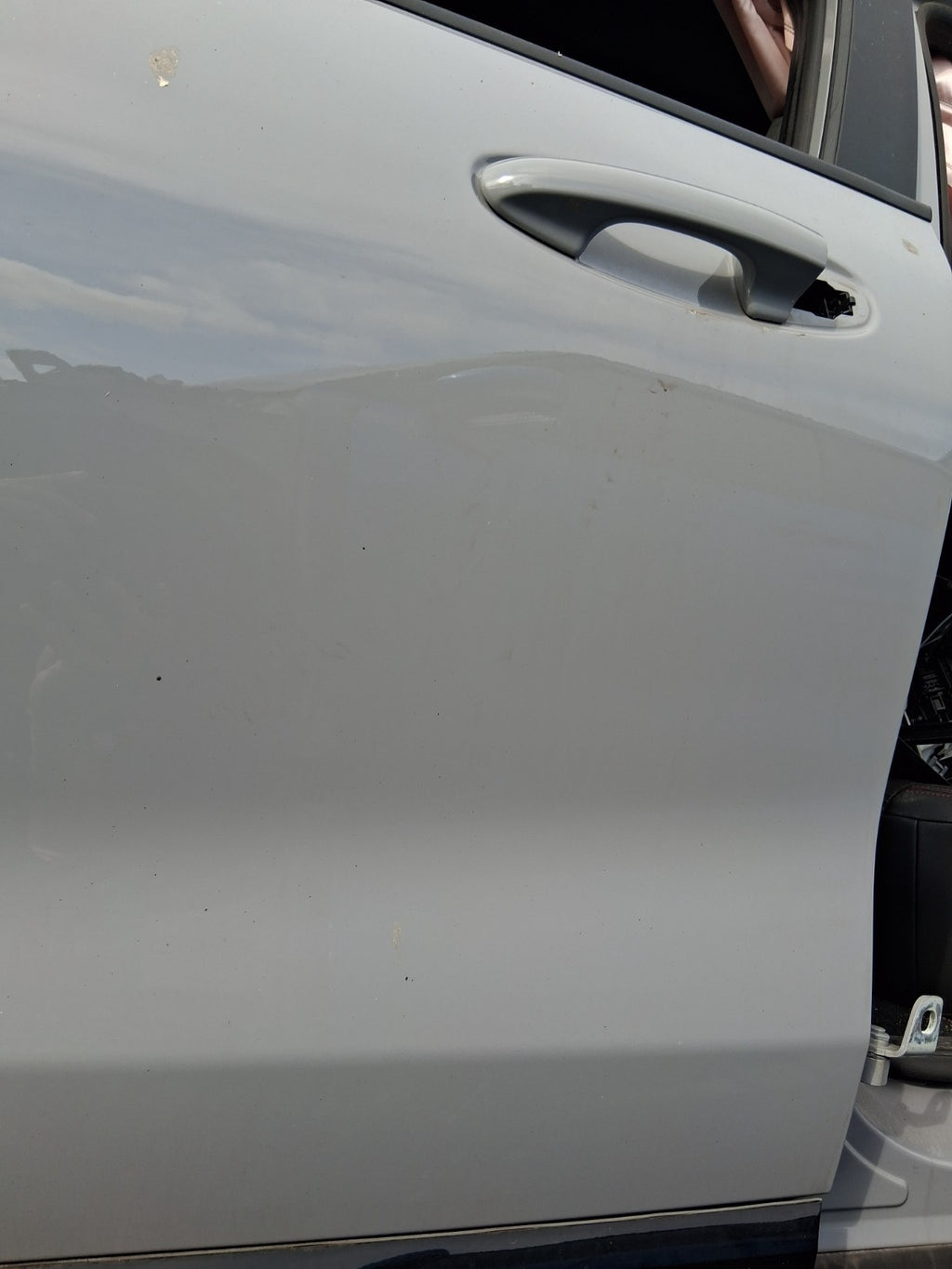 2024 FORD PUMA ST LINE NSF PASSENGER SIDE FRONT LEFT BARE DOOR GREY MATTER