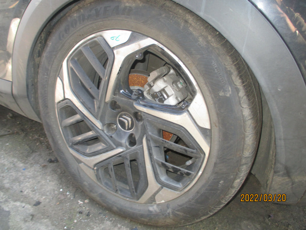 CITROEN C4 MK3 2021 18 INCH DIAMOND CUT ALLOY WHEEL WITH TYRE 195/60R18 REF 2