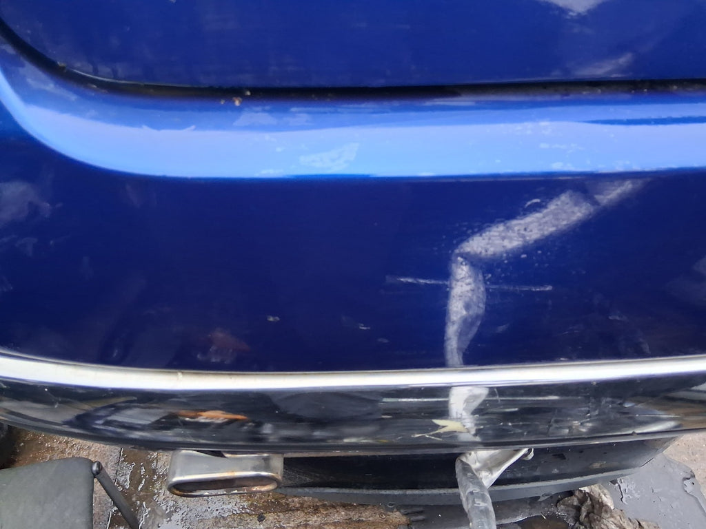 2010 FIAT 500 LOUNGE MK1 COMPLETE REAR BUMPER BLUE