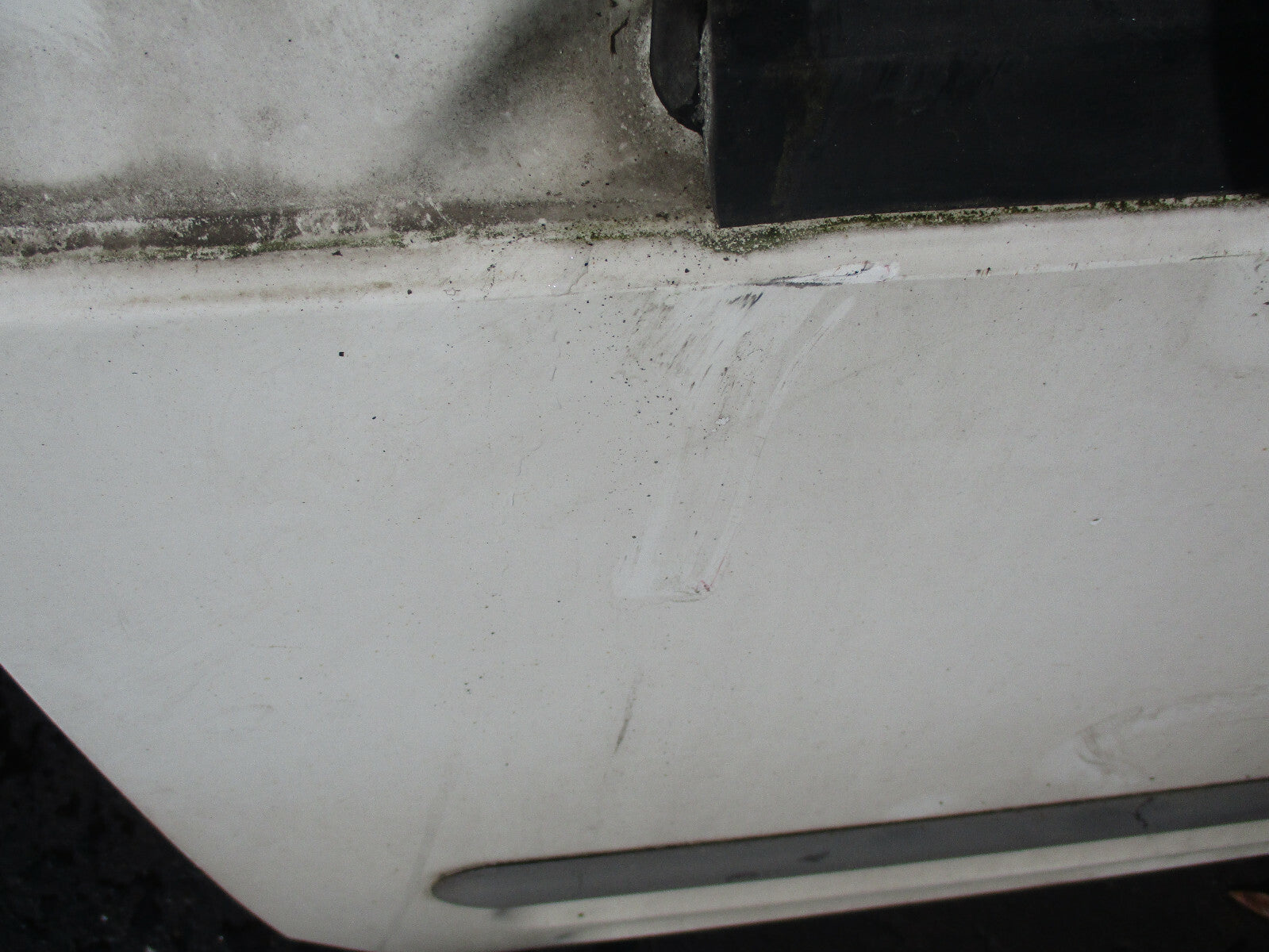 FORD TRANSIT CONNECT MK1 NSF PASSENGER SIDE FRONT DOOR WHITE