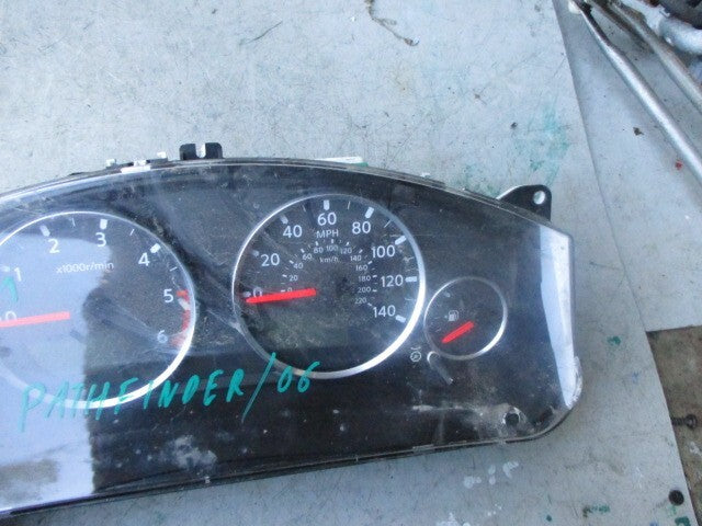 2006 NISSAN PATHFINDER R51 2.5DIESEL SPEEDOMETER INSTRUMENT CLUSTER VP5NFF10890B