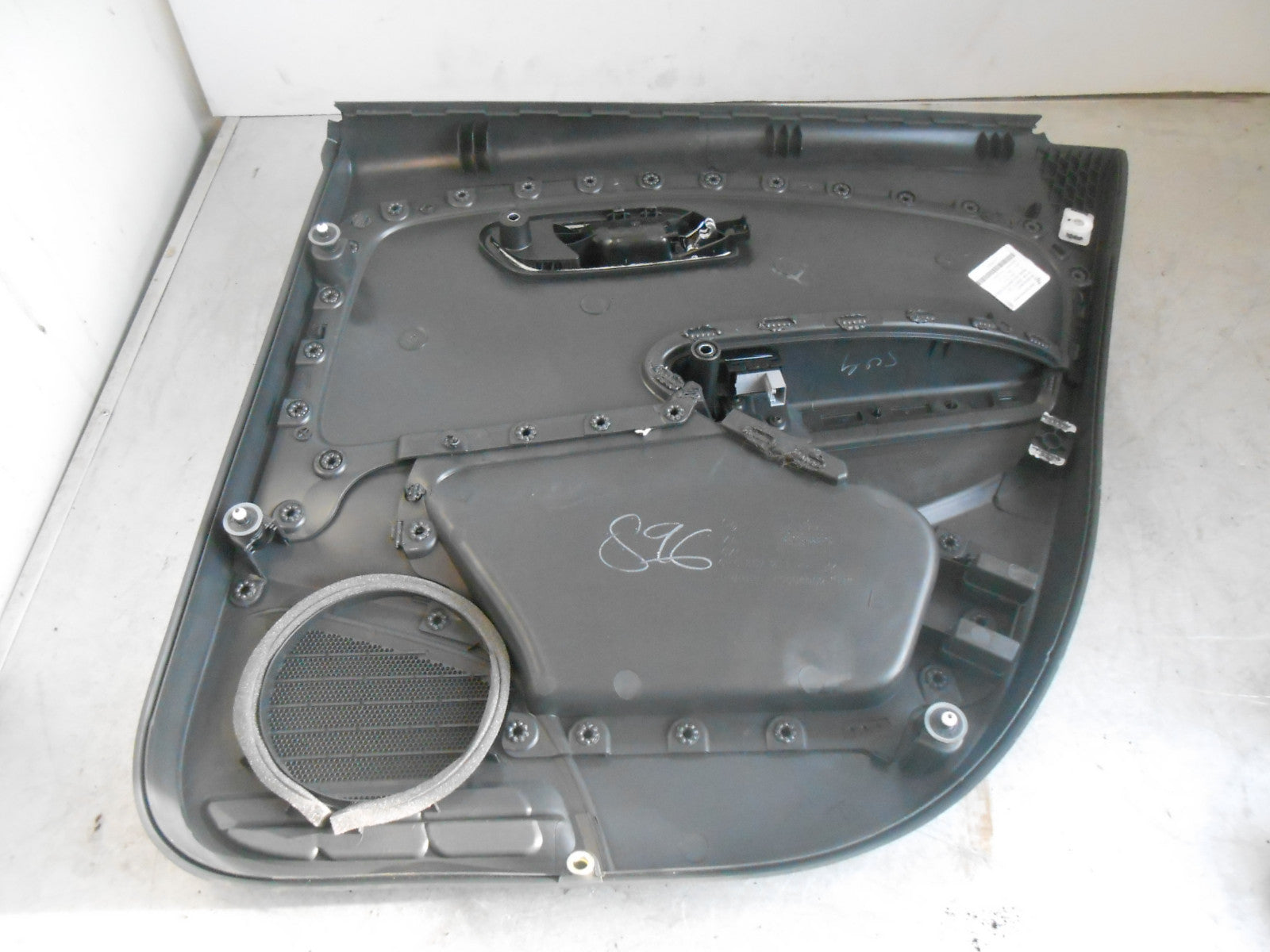 VW VOLKSWAGEN POLO 6C (MK5) 5 DOOR NSR PASSENGER REAR INTERIOR DOOR CARD PANEL