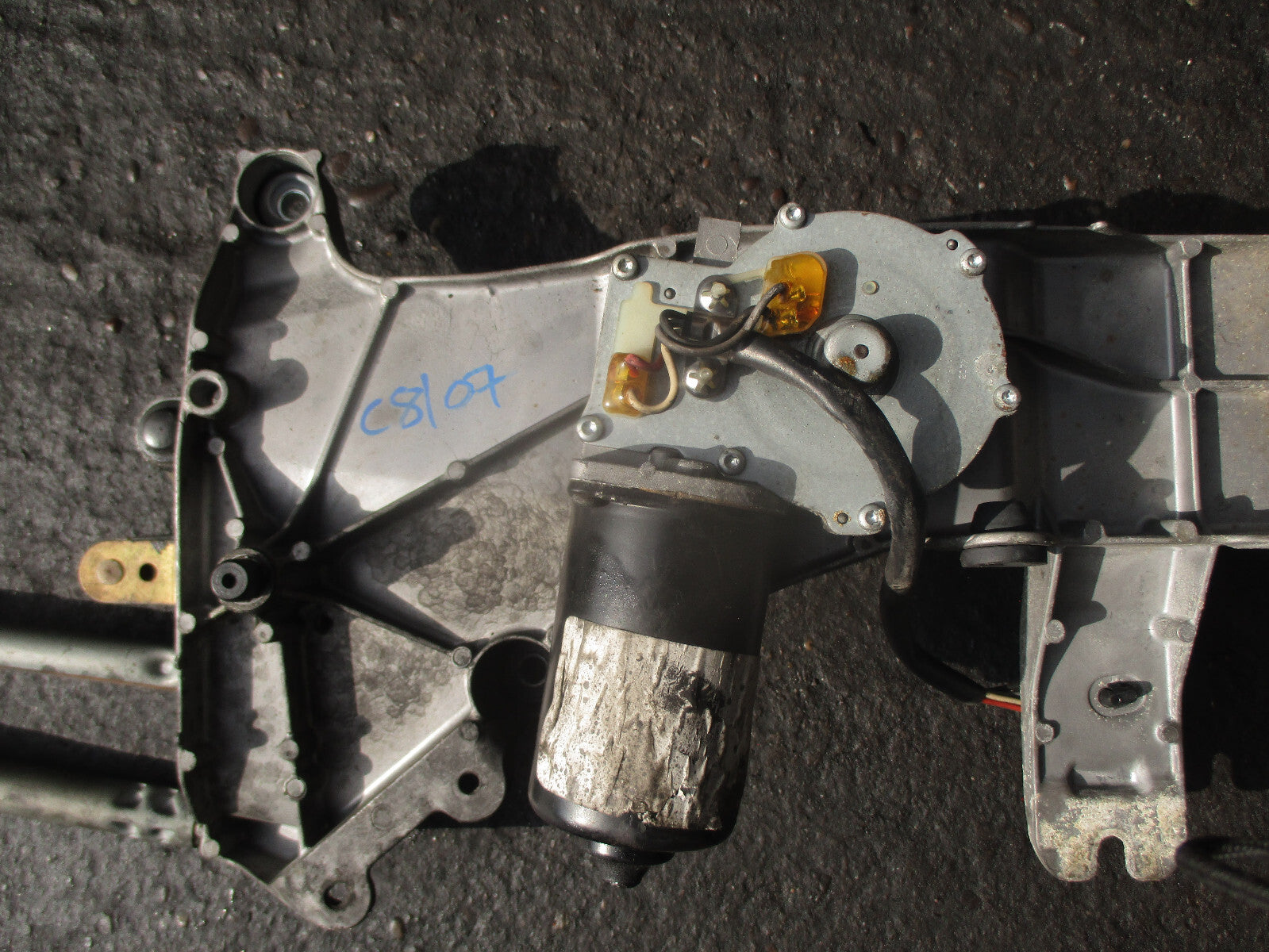 2007 CITROEN C8 MK1 FRONT WIPER MOTOR & LINKAGE 54631087