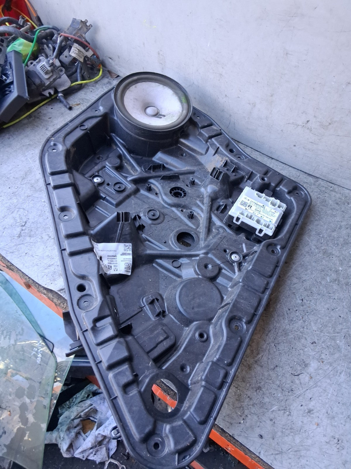 2021 MERCEDES A CLASS V177 OSR DRIVER REAR WINDOW REGULATOR & DOOR MODULE