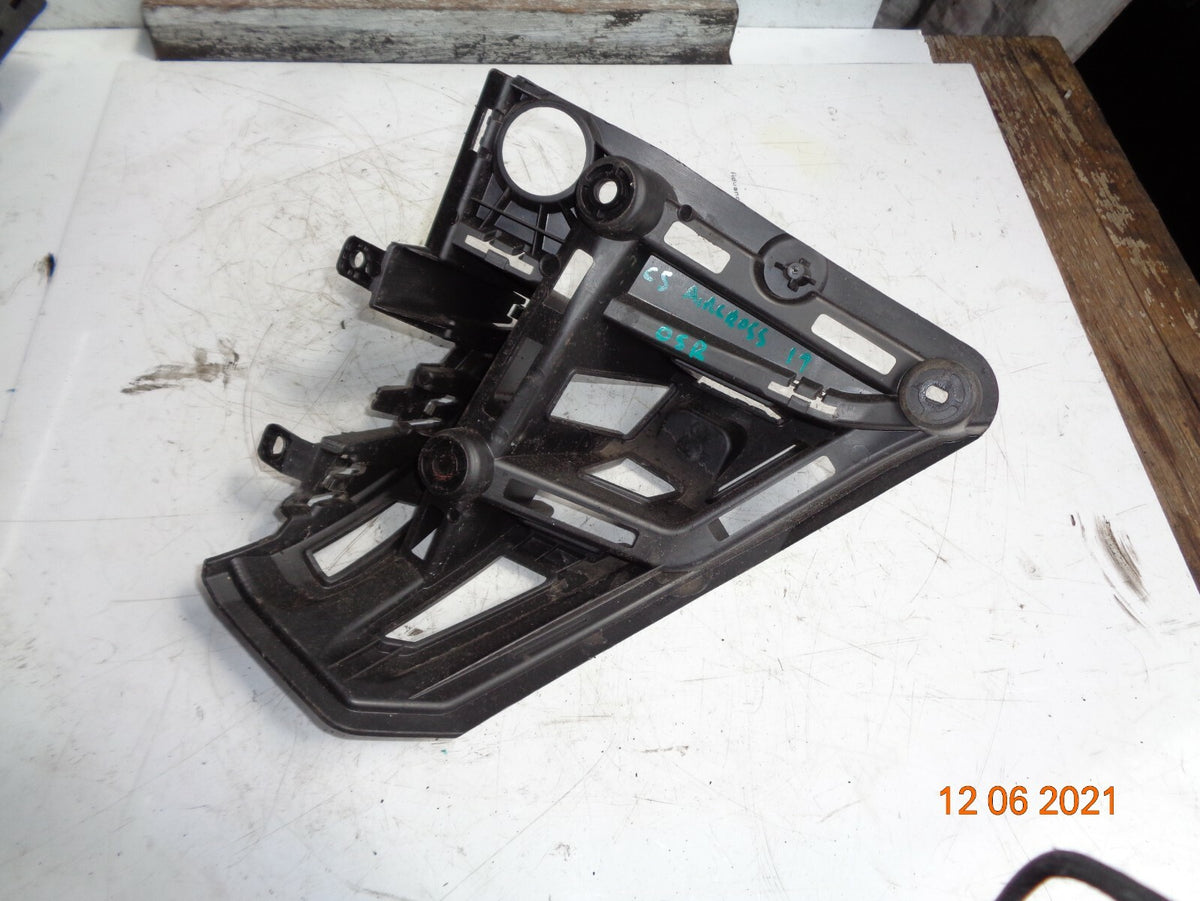 CITROEN C5 AIRCROSS 2019 OSR DRIVER SIDE REAR BUMPER BRACKET PLASTIC TRIM CORNER