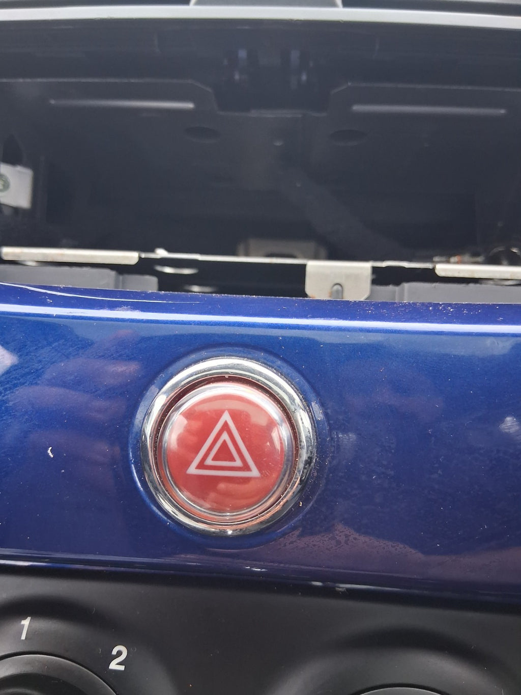 2010 FIAT 500 LOUNGE MK1 HAZARD FOGLIGHT CITY DASH SWITCH CONTROL UNIT