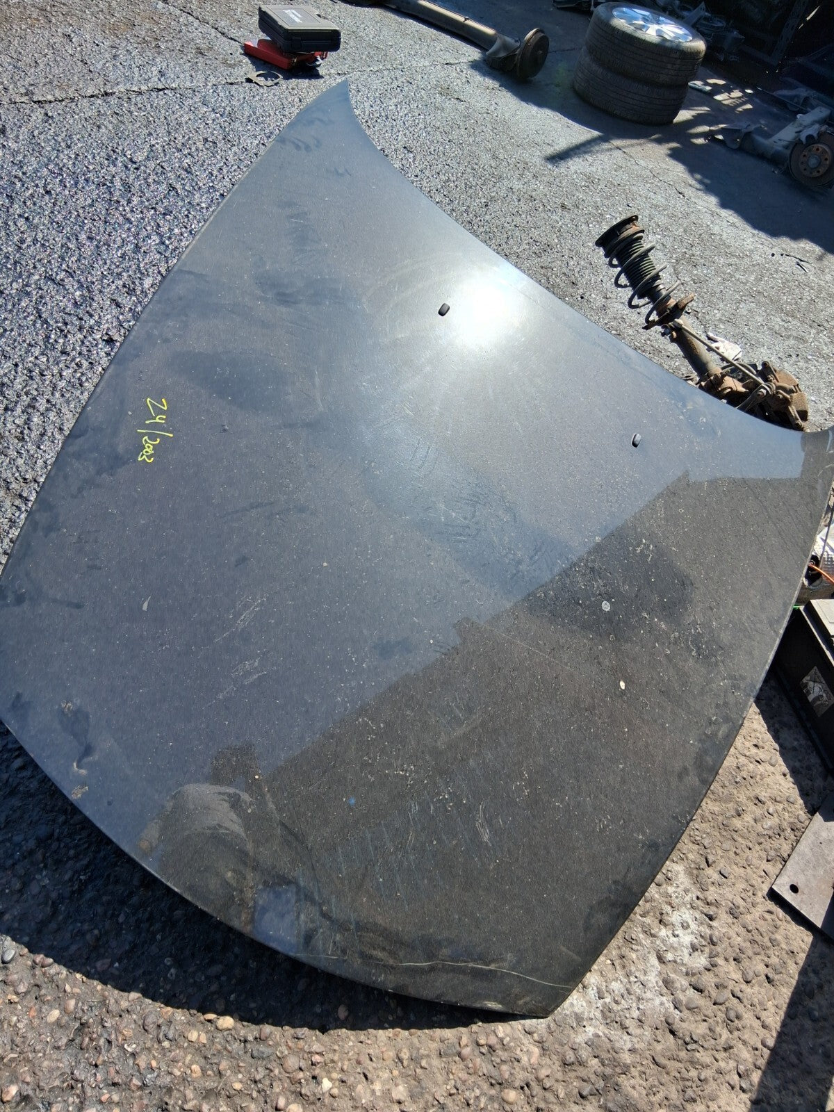 2003 BMW Z4 E85 FRONT BONNET PANEL BLACK 475