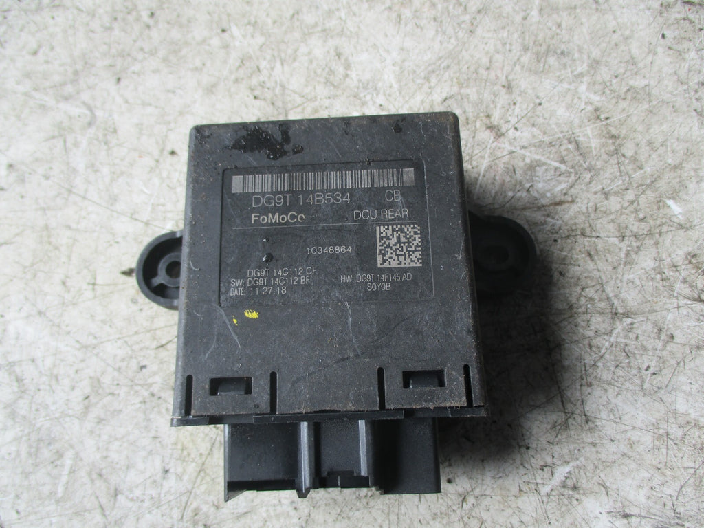 FORD S MAX 2010 OSR DRIVER SIDE REAR DOOR CONTROL MODULE DG9T14B531CB