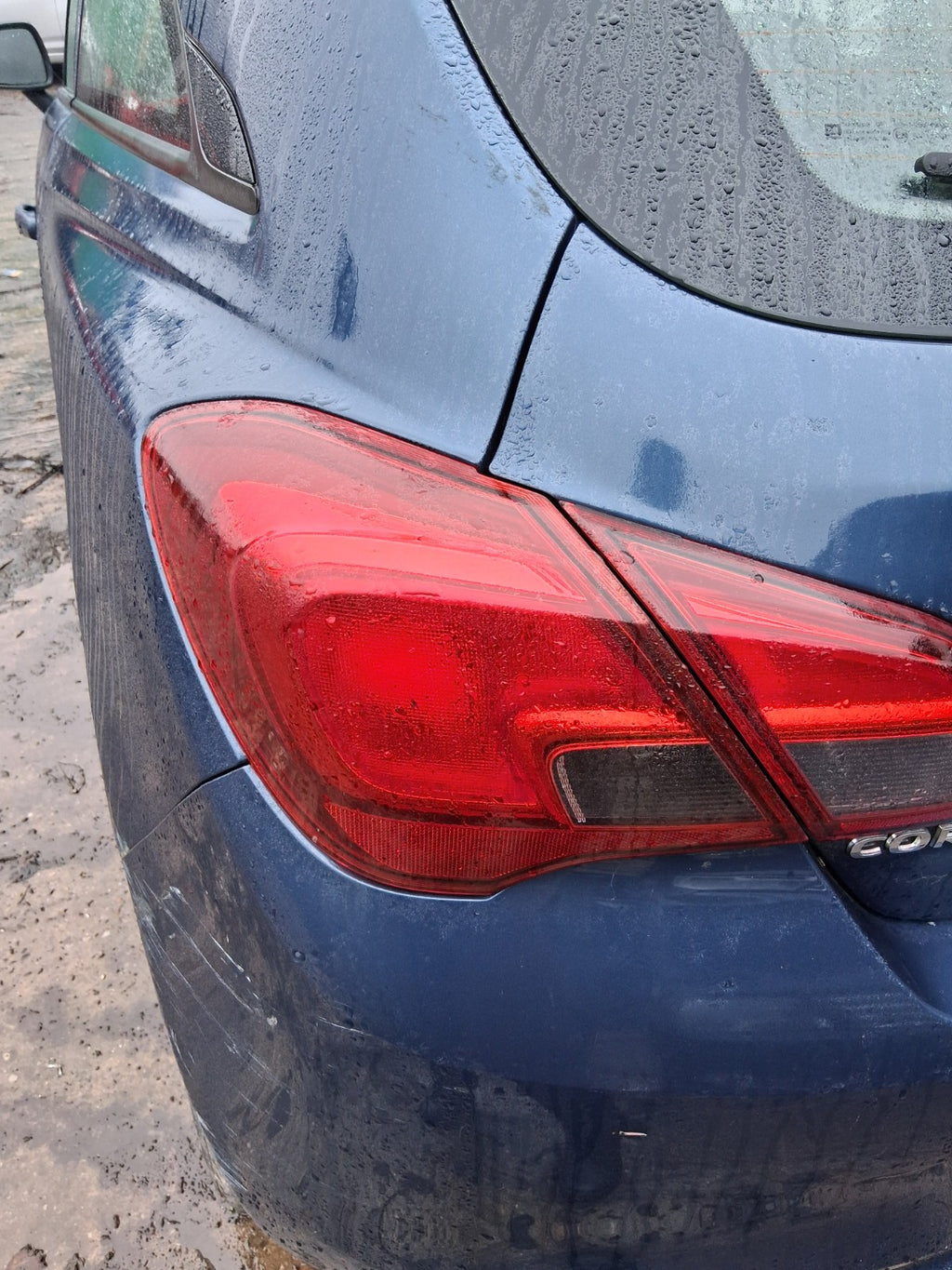 2017 VAUXHALL CORSA E NSR PASSENGER SIDE REAR LEFT OUTER TAIL LIGHT