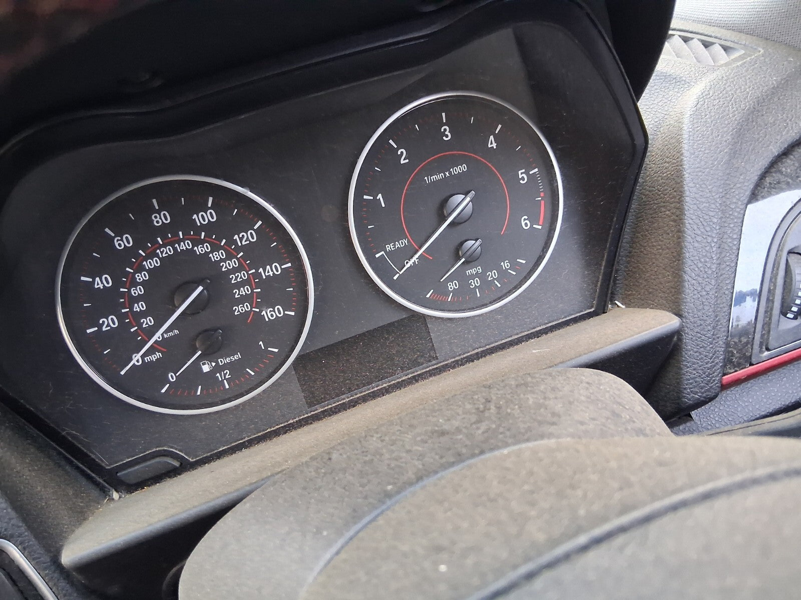 2015 BMW 1 SERIES F20 LCI 1.5 DIESEL SPEEDO SPEEDOMETER INSTRUMENT CLUSTER