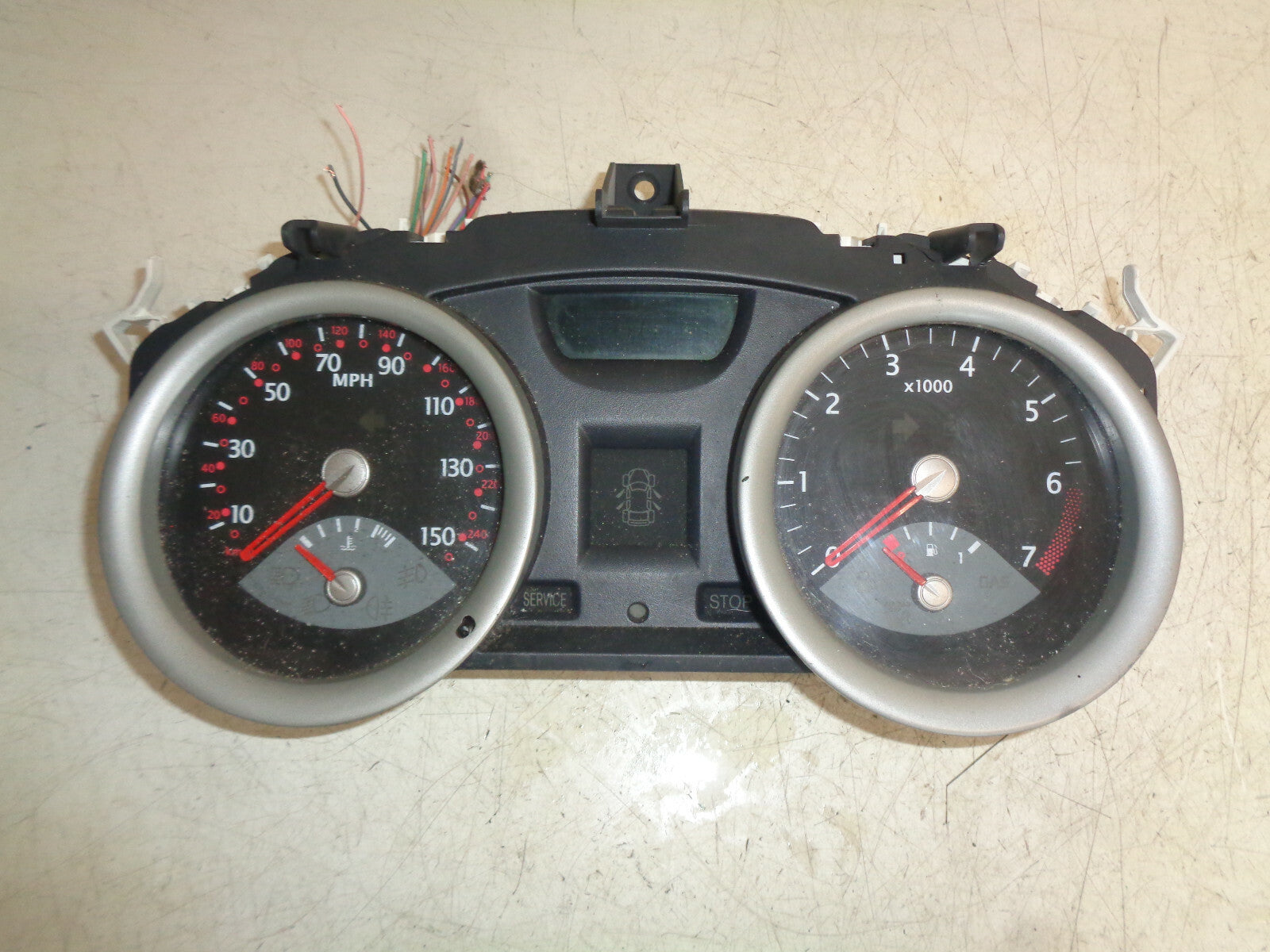 RENAULT MEGANE CC MK2 1.6PETROL MANUAL SPEEDOMETER INSTRUMENT CLUSTER 8200399698