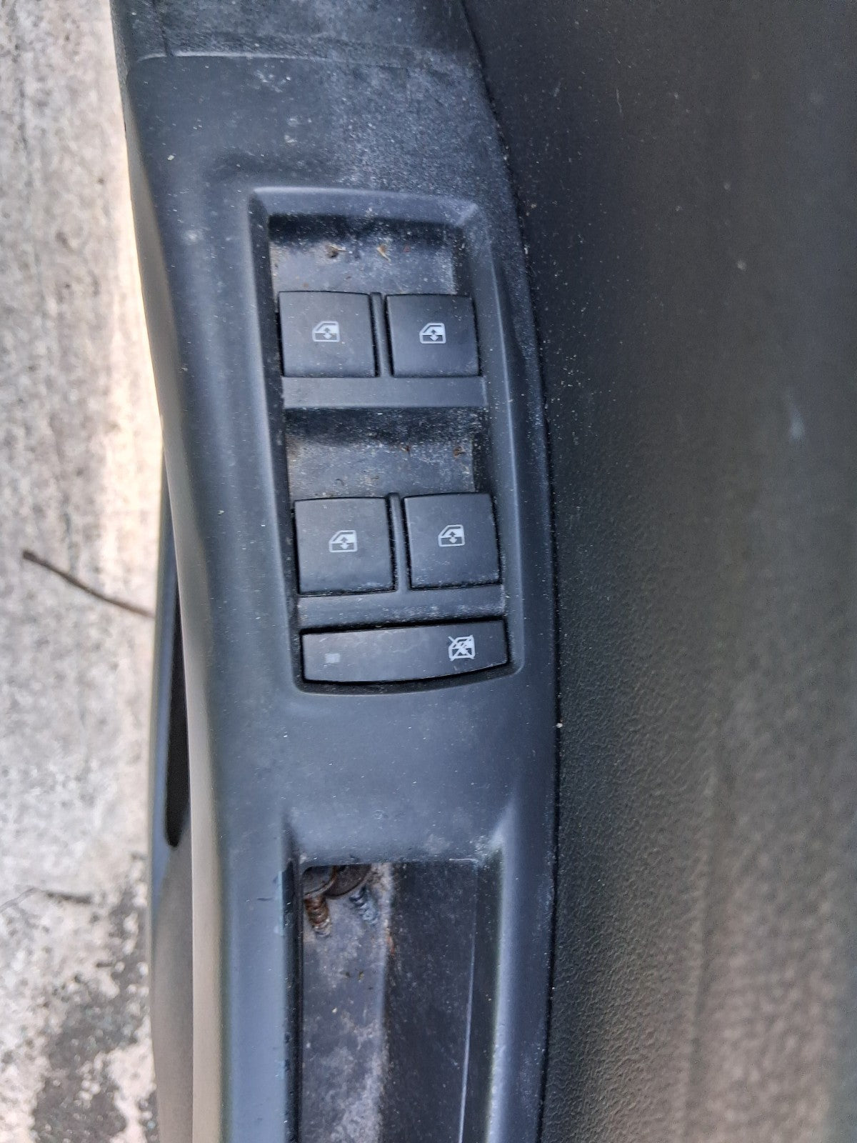 2016 VAUXHALL MERIVA B MK2 OSF DRIVER SIDE FRONT RIGHT WINDOW CONTROL SWITCH