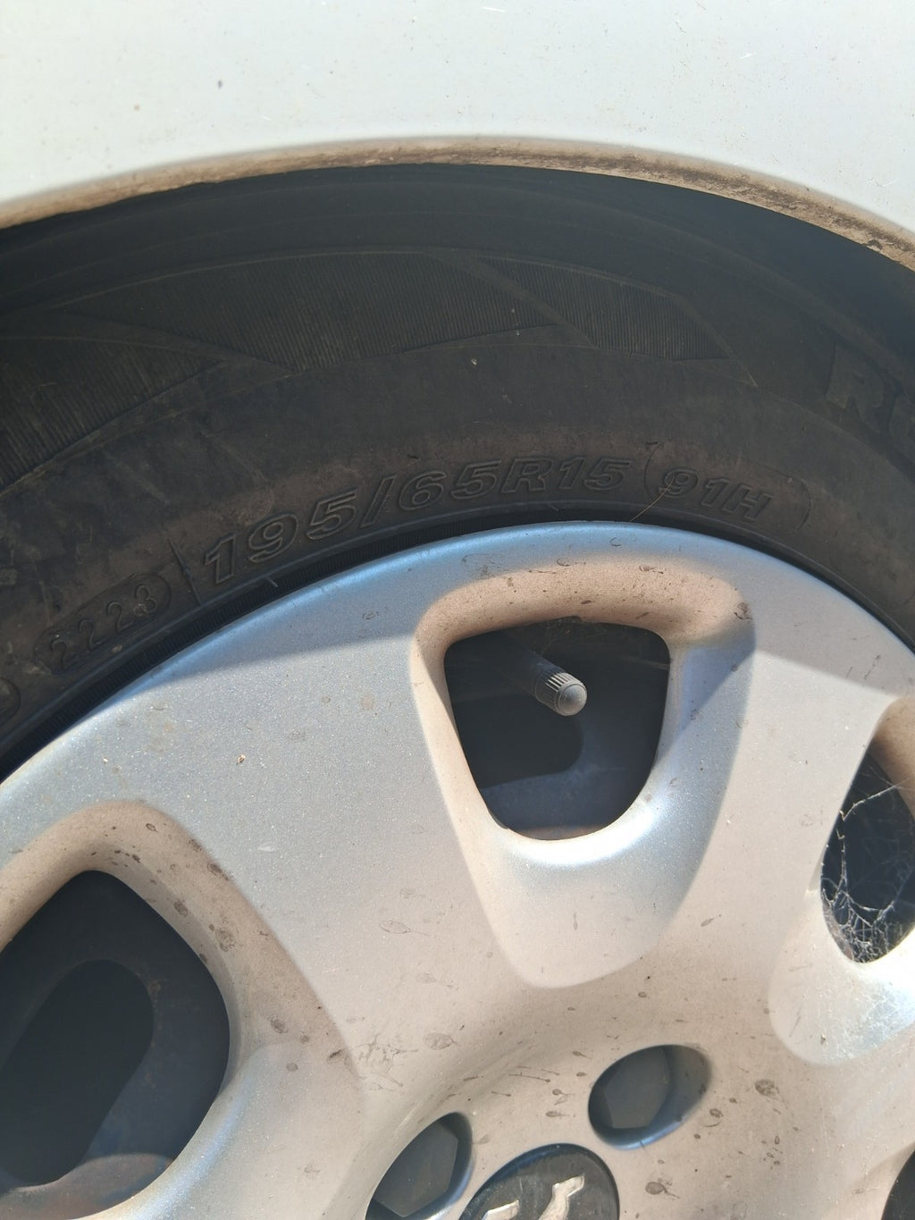 2015 PEUGEOT PARTNER MK2 15 INCH STEEL WHEEL WITH TYRE 195/65R15