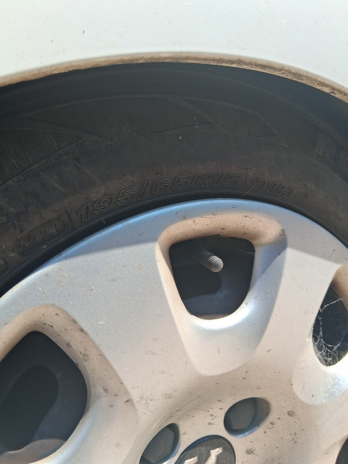 2015 PEUGEOT PARTNER MK2 15 INCH STEEL WHEEL WITH TYRE 195/65R15