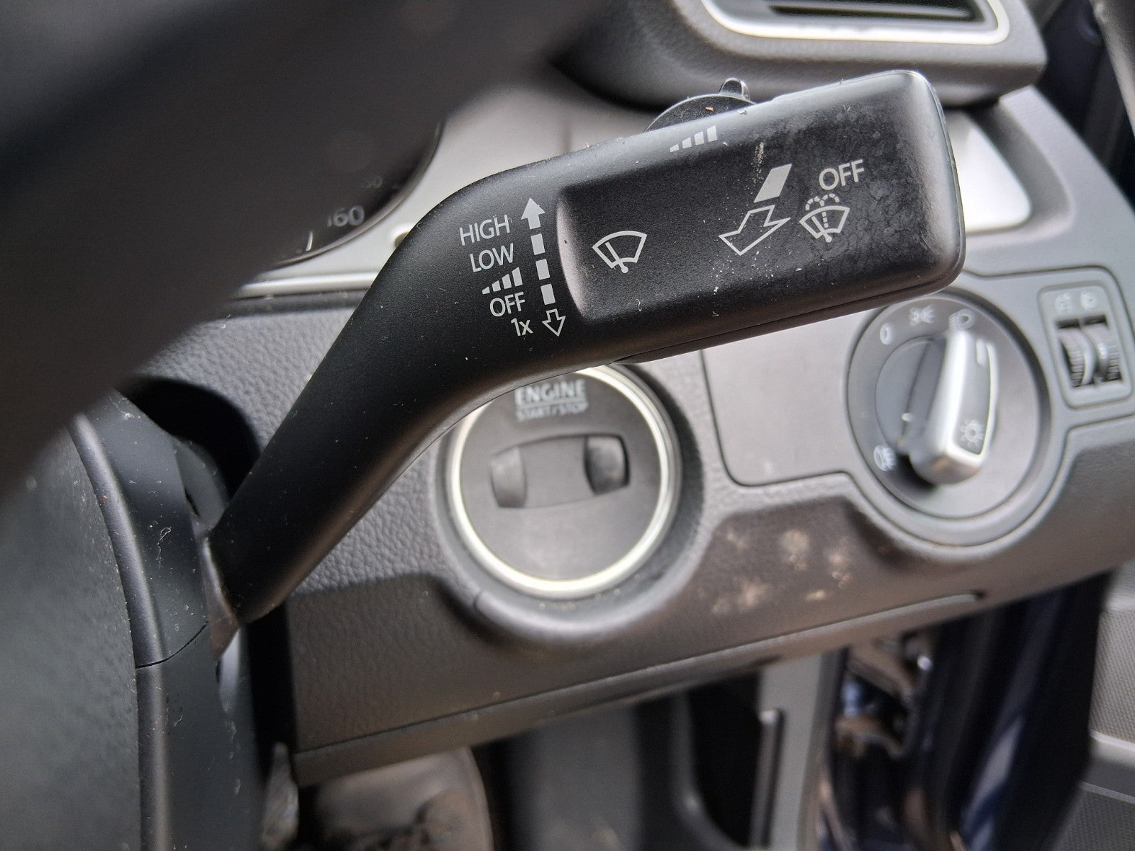 2014 VW VOLKSWAGEN PASSAT B7 INDICATOR WIPER COMBINATION SWITCH STALK SQUIB RING